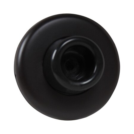 Pamex 2-1/2in Diameter Concave Wall Stop Matte Black Finish DD0253BL
